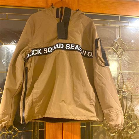  black x squad jacket